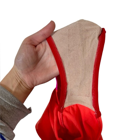 Keiko NY Colorblock Halter Hourglass One Piece Bathing Suit Swimsuit - Picture 5 of 8